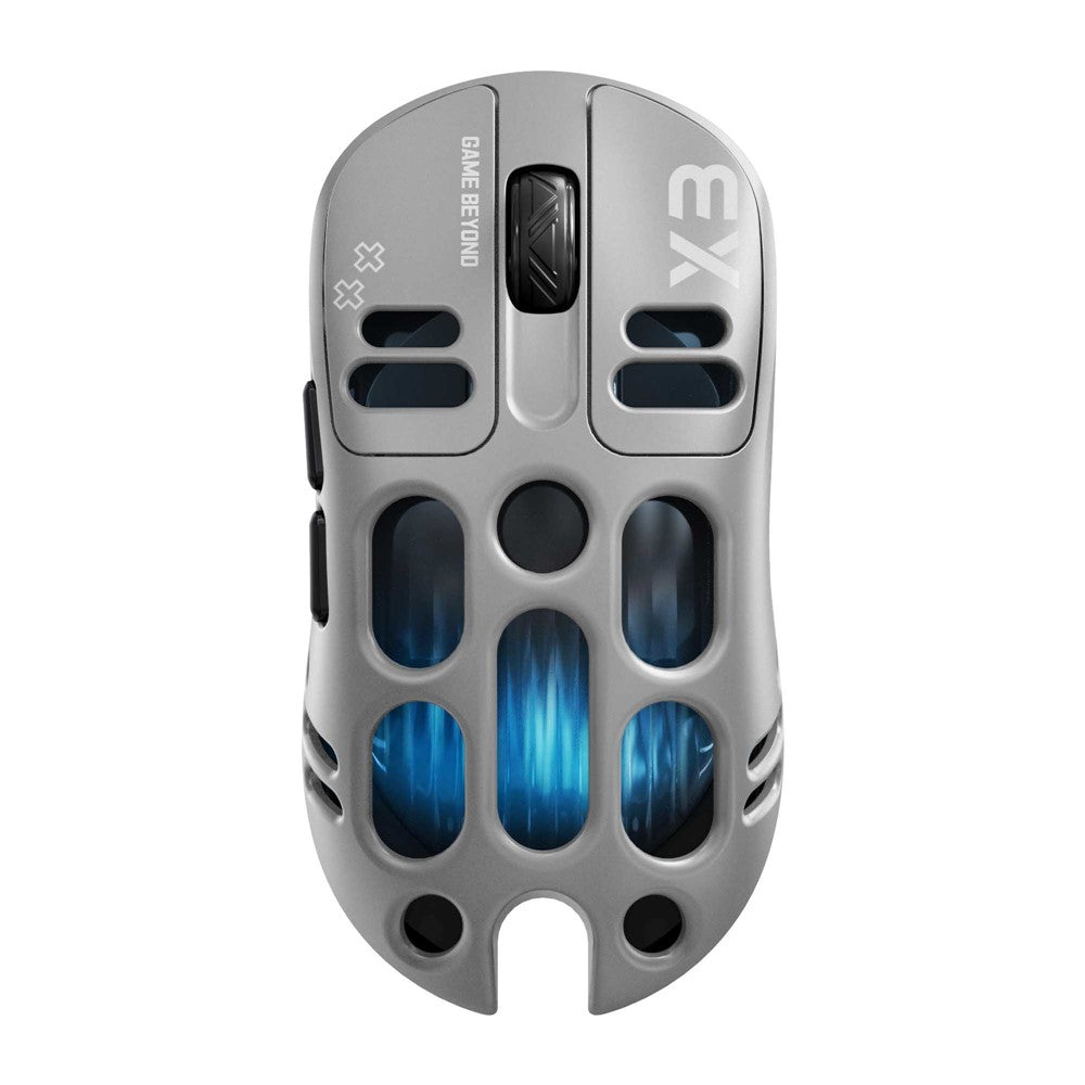 T-WOLF X3 Gaming Mus Trådløs BT Tre-Tilstand Hul Design RGB Baggrundsbelyst Mekanisk Mus Til Esport
