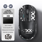 T-WOLF X8 Dual Mode Wireless Mouse with 500mAh Rechargeable Battery Gaming Mouse