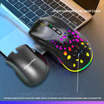 Y-FRUITFUL M88 Gaming Mouse 2.4G Wireless/Wired 7 Button Ergonomic PC Gaming Mice with RGB Backlit