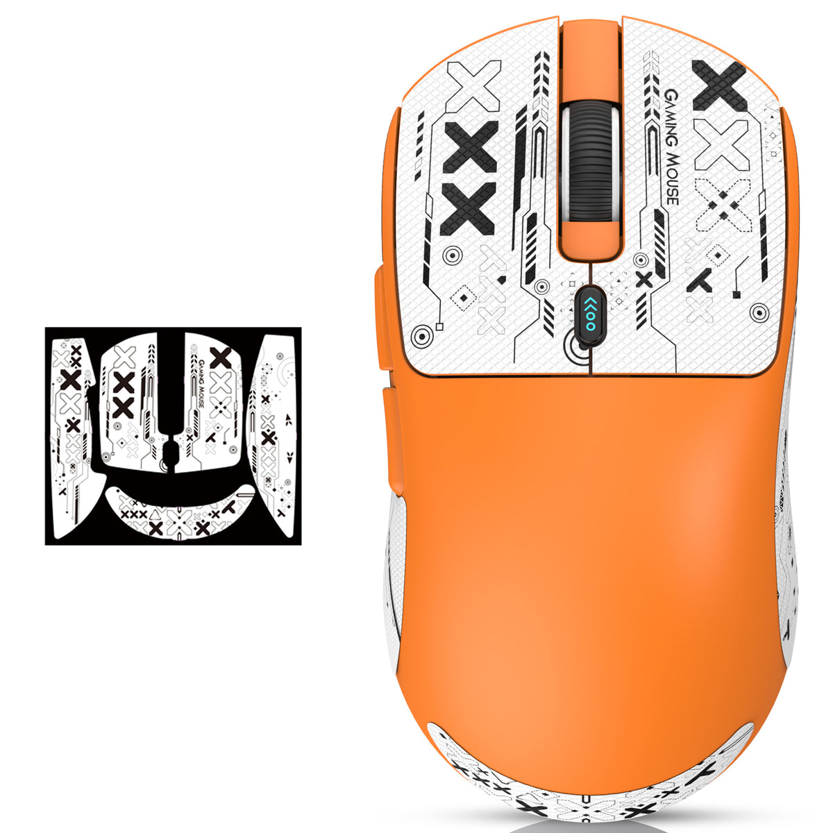 HXSJ T68 2.4G Wireless / Wired / Bluetooth-compatible 3 Modes Gaming Mouse 12000 DPI Ultra Light Rechargeable Mouse