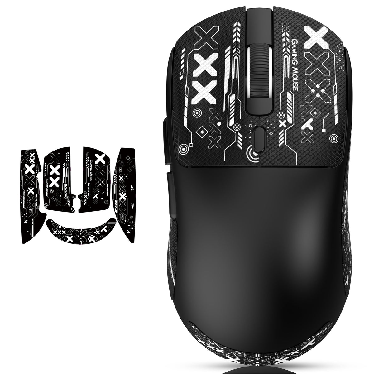 HXSJ T68 2.4G Wireless / Wired / Bluetooth-compatible 3 Modes Gaming Mouse 12000 DPI Ultra Light Rechargeable Mouse