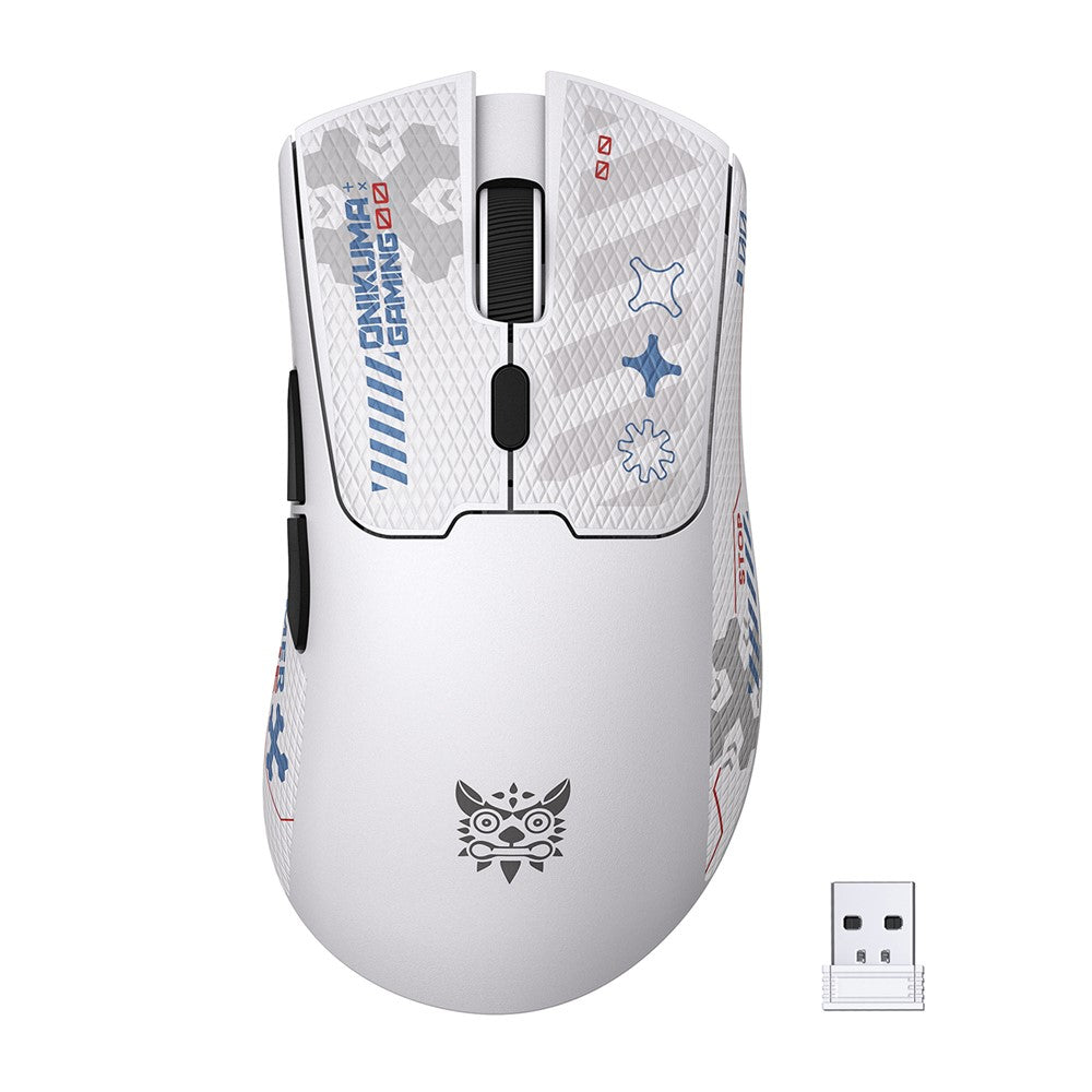 ONIKUMA DM01 Tri-Mode Gaming Mus Trådløs 2.4G Kablet Type-C Bluetooth-kompatibel Mus med 6 DPI-niveauer