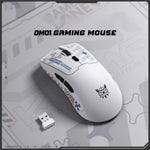 ONIKUMA DM01 Tri-Mode Gaming Mus Trådløs 2.4G Kablet Type-C Bluetooth-kompatibel Mus med 6 DPI-niveauer