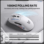 ONIKUMA DM01 Tri-Mode Gaming Mus Trådløs 2.4G Kablet Type-C Bluetooth-kompatibel Mus med 6 DPI-niveauer