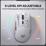 ONIKUMA DM01 Tri-Mode Gaming Mus Trådløs 2.4G Kablet Type-C Bluetooth-kompatibel Mus med 6 DPI-niveauer