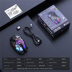 ONIKUMA DM02 Tri-Mode Gaming Mouse 2.4G Wireless Bluetooth-compatible 6 DPI Levels RGB Backlit Mouse