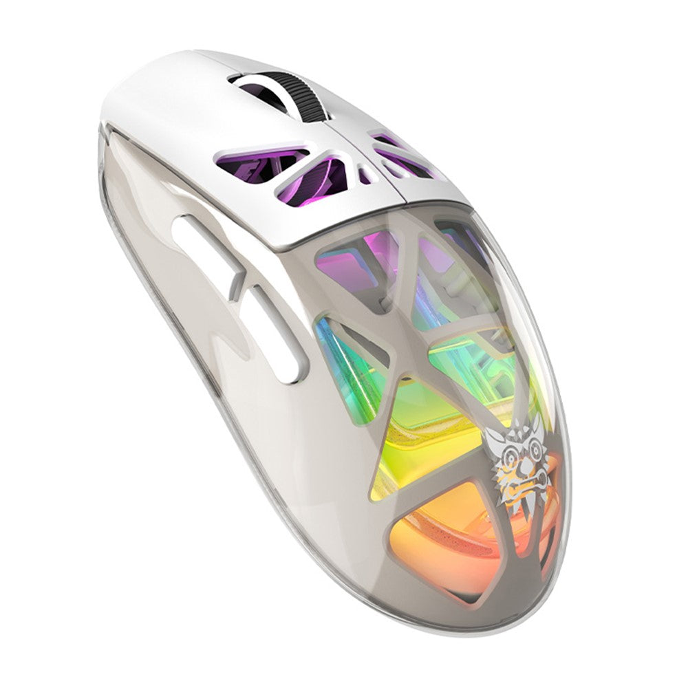 ONIKUMA CW930 Tri-Mode Gaming Mouse 2.4G Bluetooth-Compatible Wired RGB Light 3600DPI Mouse