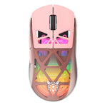 ONIKUMA CW930 Tri-Mode Gaming Mouse 2.4G Bluetooth-Compatible Wired RGB Light 3600DPI Mouse
