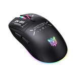 ONIKUMA CW935 Three Mode Gaming Mouse RGB 12800 DPI Bluetooth-compatible Wireless 2.4G Mouse