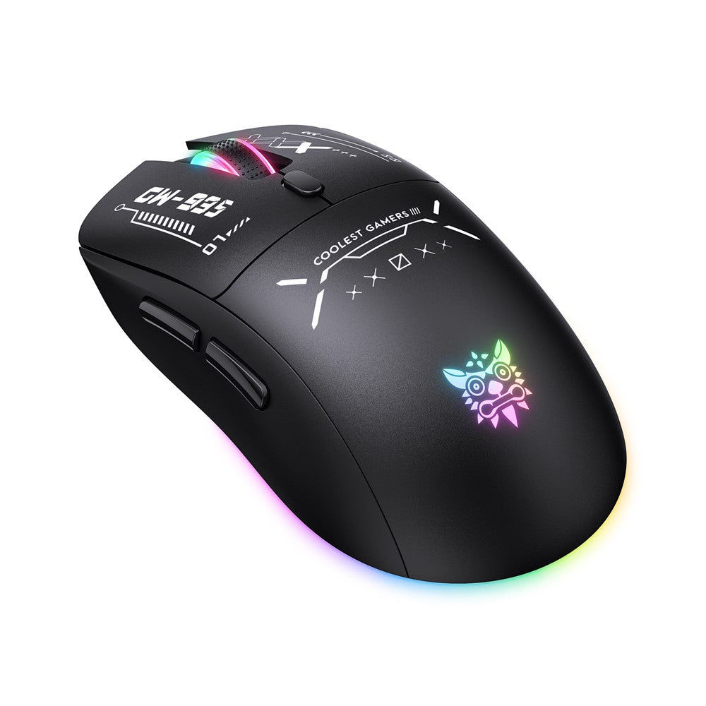 ONIKUMA CW935 Three Mode Gaming Mouse RGB 12800 DPI Bluetooth-compatible Wireless 2.4G Mouse
