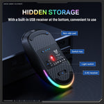ONIKUMA CW935 Three Mode Gaming Mouse RGB 12800 DPI Bluetooth-compatible Wireless 2.4G Mouse
