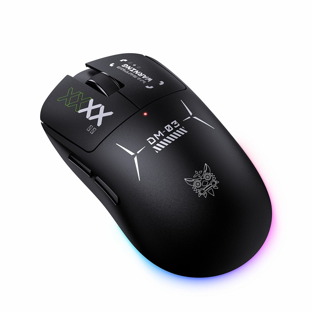 ONIKUMA DM03 Gaming Mouse Wireless 2.4G Bluetooth-compatible Wired 3-Mode 12000DPI Rechargeable Mice for PC Gaming Office