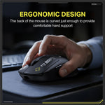 ONIKUMA DM05 Tri-Mode Gaming Mouse Bluetooth-compatible 2.4G Wireless Wired Ergonomic PC Mice