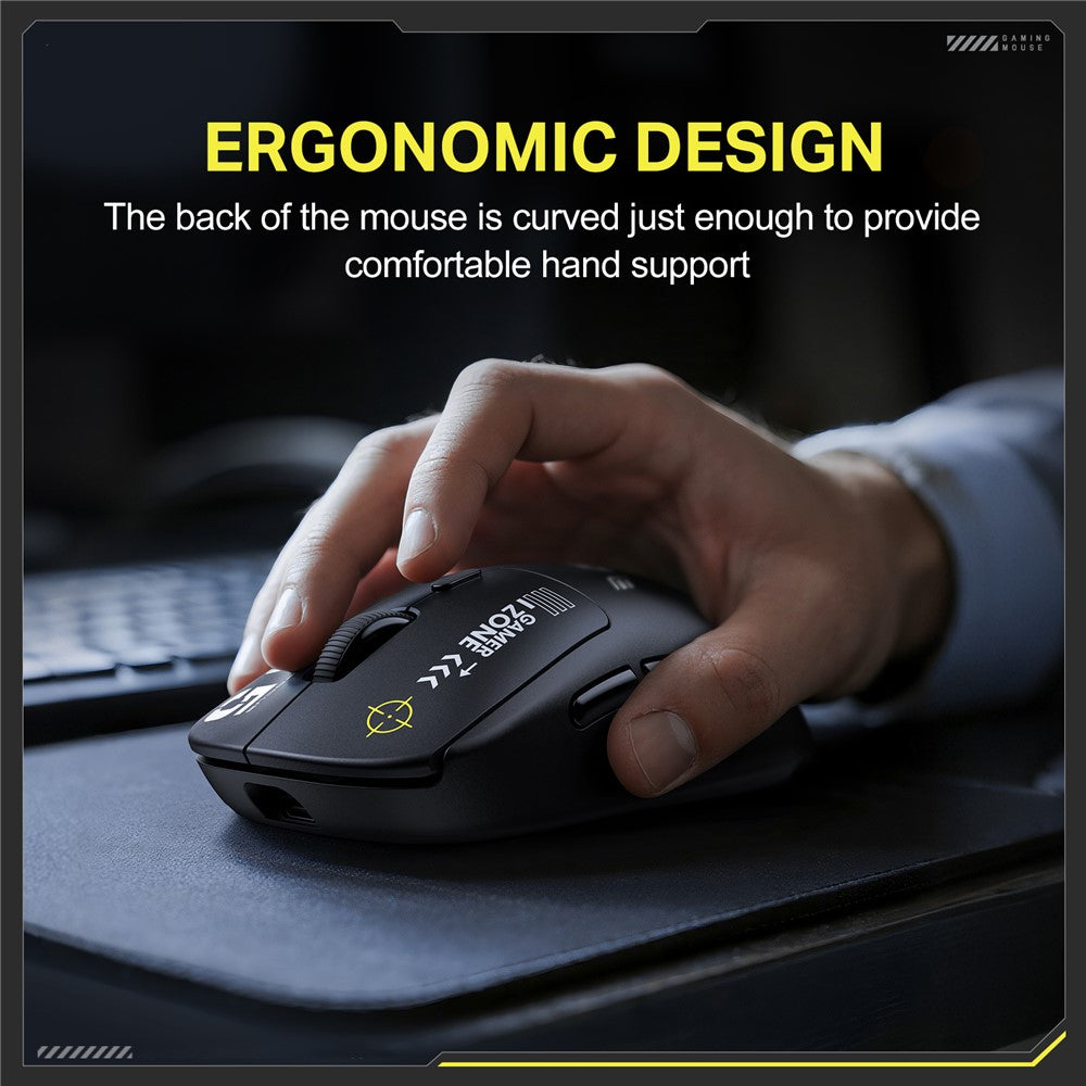 ONIKUMA DM05 Tri-Mode Gaming Mouse Bluetooth-compatible 2.4G Wireless Wired Ergonomic PC Mice