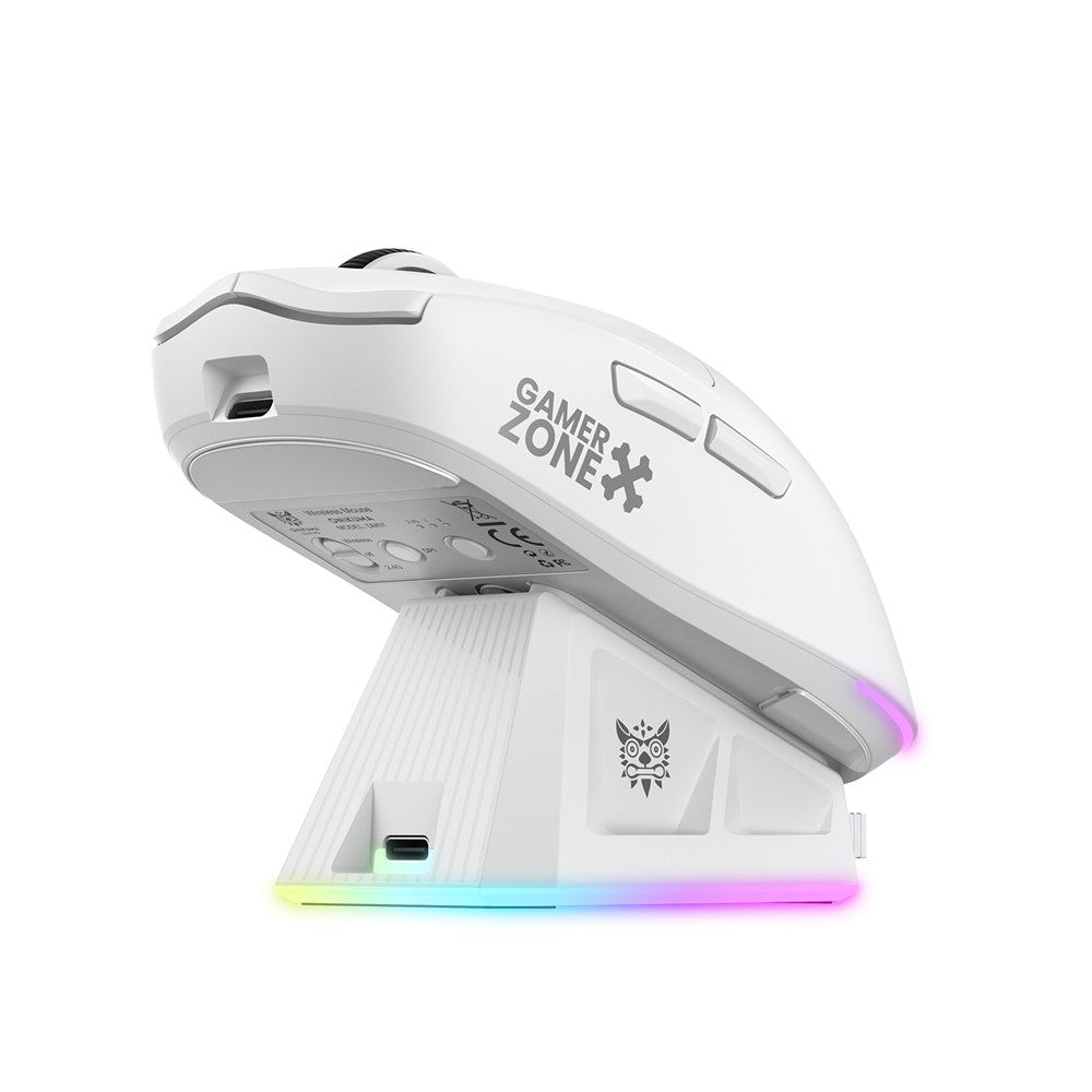 ONIKUMA DM07 2.4G Wireless Gaming Mouse 3-Mode Wired Bluetooth-compatible PC Mice with Magnetic Charging Base
