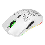 HXSJ T66 trådløs RGB-lanterne-mus med hult design og 4-trins justerbar DPI