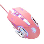 SKYLiON F5 2400 DPI 6 Keys USB Wired Breathing Light Gaming Mouse Computer Laptop Gaming Mice