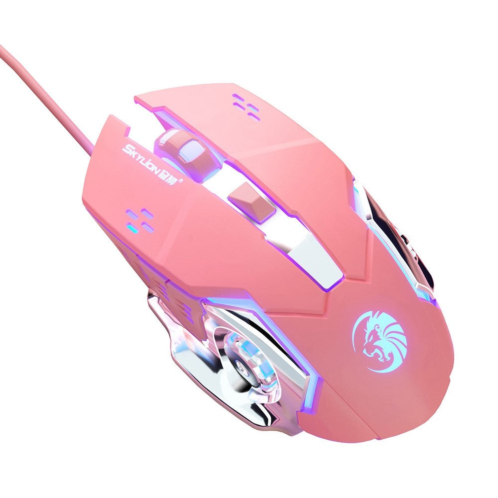 SKYLiON F5 2400 DPI 6 Keys USB Wired Breathing Light Gaming Mouse Computer Laptop Gaming Mice