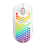 HEITIENIU BL110 2.4G Trådløs Mus 3200DPI Honeycomb Hule Optiske Mus med RGB Lys til PC, Bærbar