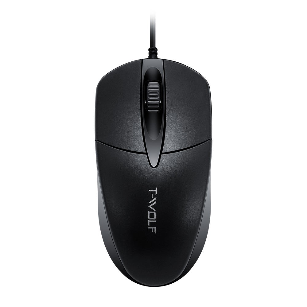 T-WOLF TF500 USB Kabelforbundet Tastatur Mus Sæt 104 Taster Tastatur til Computer PC Bærbar