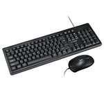T-WOLF TF500 USB Kabelforbundet Tastatur Mus Sæt 104 Taster Tastatur til Computer PC Bærbar