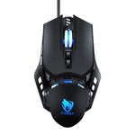 T-WOLF G530 Wired Mouse Colorful Luminous Gaming Mouse USB Port