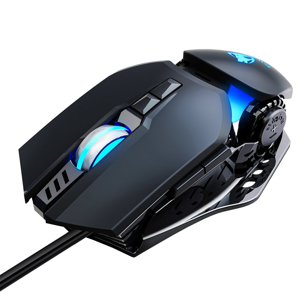 T-WOLF G530 Wired Mouse Colorful Luminous Gaming Mouse USB Port