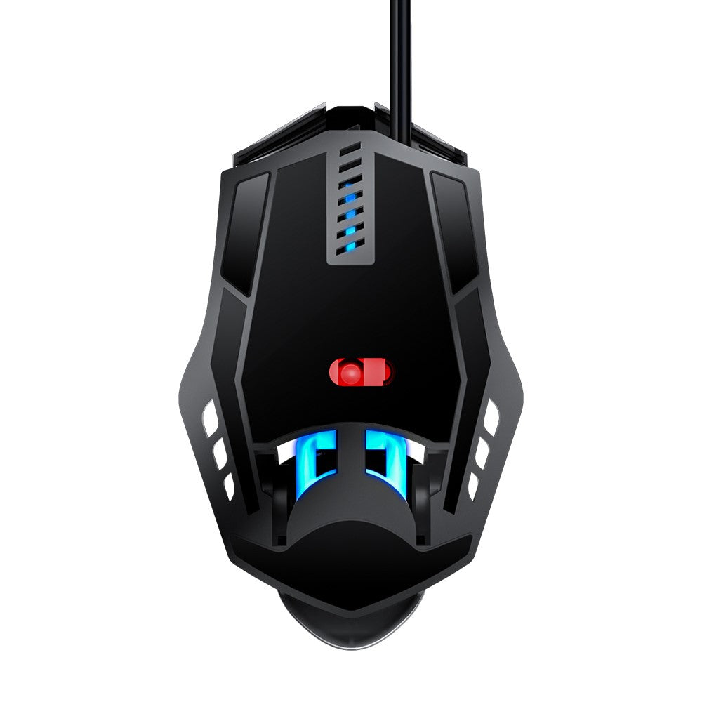 T-WOLF G530 Wired Mouse Colorful Luminous Gaming Mouse USB Port