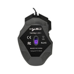 HXSJ A868 Adjustable DPI Colorful Light USB Wired Laptop Computer Ergonomic Gaming Mouse