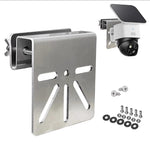 180 Degree Rotation CCTV Camera Holder Bracket Stainless Steel Gutter Mount Stand