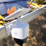 180 Degree Rotation CCTV Camera Holder Bracket Stainless Steel Gutter Mount Stand