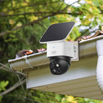 180 Degree Rotation CCTV Camera Holder Bracket Stainless Steel Gutter Mount Stand