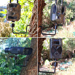 360 Degree Adjustable Ball Head Tree Mount Camera Bracket for Outdoor Hunting Trail Camera