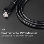 UGREEN 20164 Ethernet Cable Eight-Core 1000Mbps Cat6 Network LAN Cord UTP Gigabit Networking Cable 10m