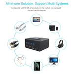WAVLINK UG76PD2 USB-C Dobbelt HD Universal Dockingstation med 3,5 mm lyd + Gigabit netværksport