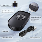 H26 Mouse Jiggler 5V 1A Simulate Mouse Mover Keeps PC Active Wired Wireless Mouse Wiggler