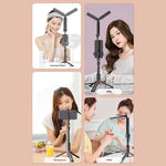 CYKE AB502 Foldable LED Selfie Light Adjustable Color Temperature Portable Photography Fill Lamp