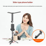 CYKE AB502 Foldable LED Selfie Light Adjustable Color Temperature Portable Photography Fill Lamp