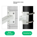 For CCTV Camera Pole Clamp Mount Bracket 360 Degree Rotation Security Camera Holder Stand
