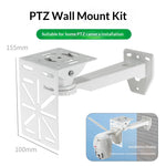 For CCTV Camera Pole Clamp Mount Bracket 360 Degree Rotation Security Camera Holder Stand