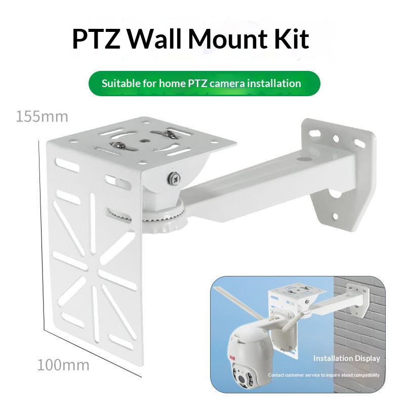 For CCTV Camera Pole Clamp Mount Bracket 360 Degree Rotation Security Camera Holder Stand