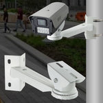 For CCTV Camera Pole Clamp Mount Bracket 360 Degree Rotation Security Camera Holder Stand