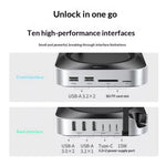 UGREEN CM841-65487 11-i-1 USB-C Hub til Mac Mini M4 / M4 Pro M.2 NVMe SSD Kabinet Dockingstation