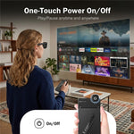 LEMORELE HD200 HD to USB-C Adapter Built-in 5000mAh Battery 4K / 60Hz Converter for Fire TV Stick Compatible with AR Glasses / USB-C Monitors