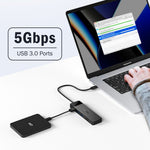 LEMORELE TC94 10-in-1 USB-C Hub Type-C to Dual HD+VGA+USB 3.0x2+USB 2.0+3.5mm Audio+Type-C PD 100W Fast Charging SD TF Card Reader Converter for Laptop