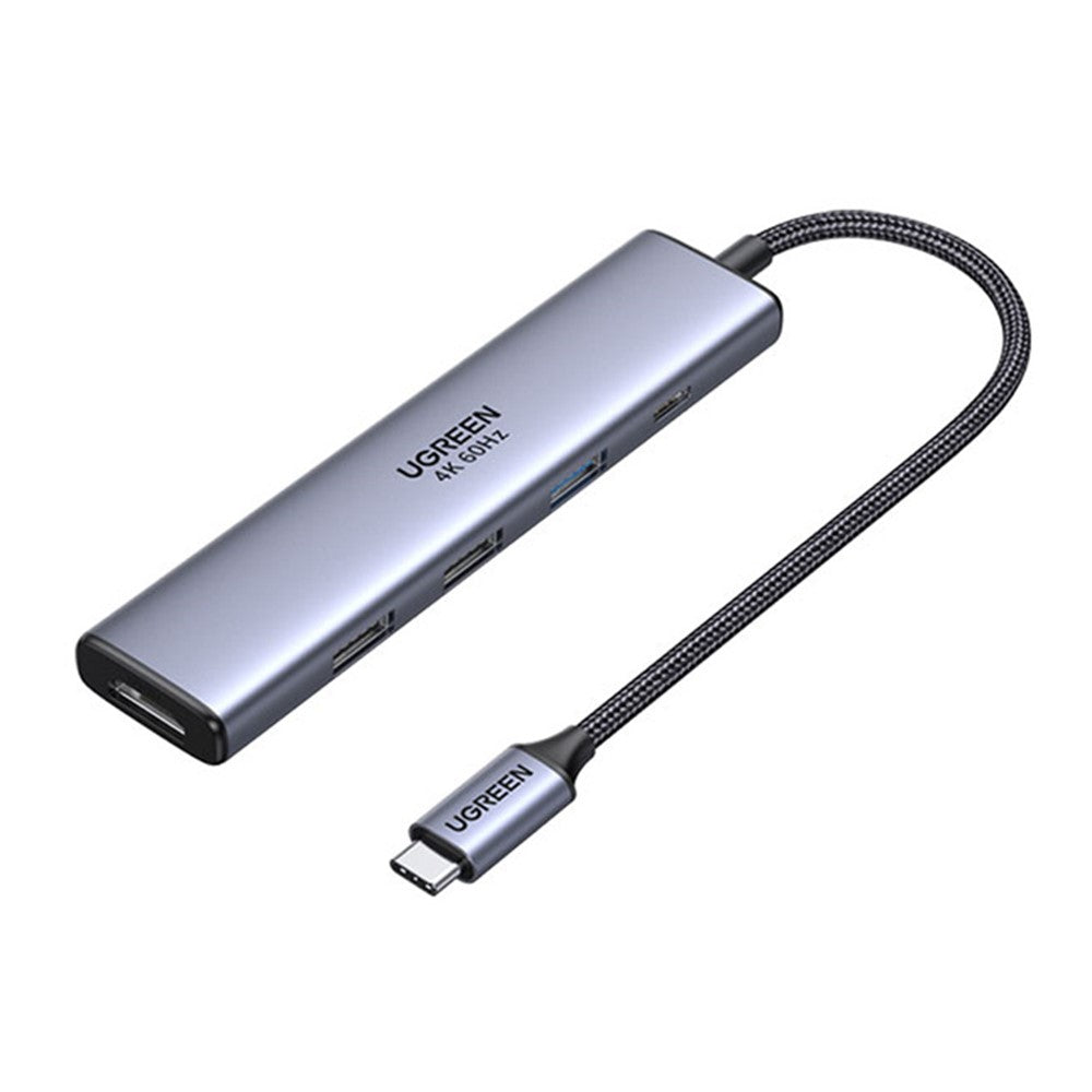 UGREEN CM478-35178 5 in 1 USB-C Hub for MacBook 4K / 60Hz HD PD 100W Fast Charging Multi-Port Adapter