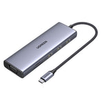 UGREEN 15601 Docking Station 10-in-1 USB-C Hub with HD VGA SD/TF Card Reader PD 100W Fast Charging