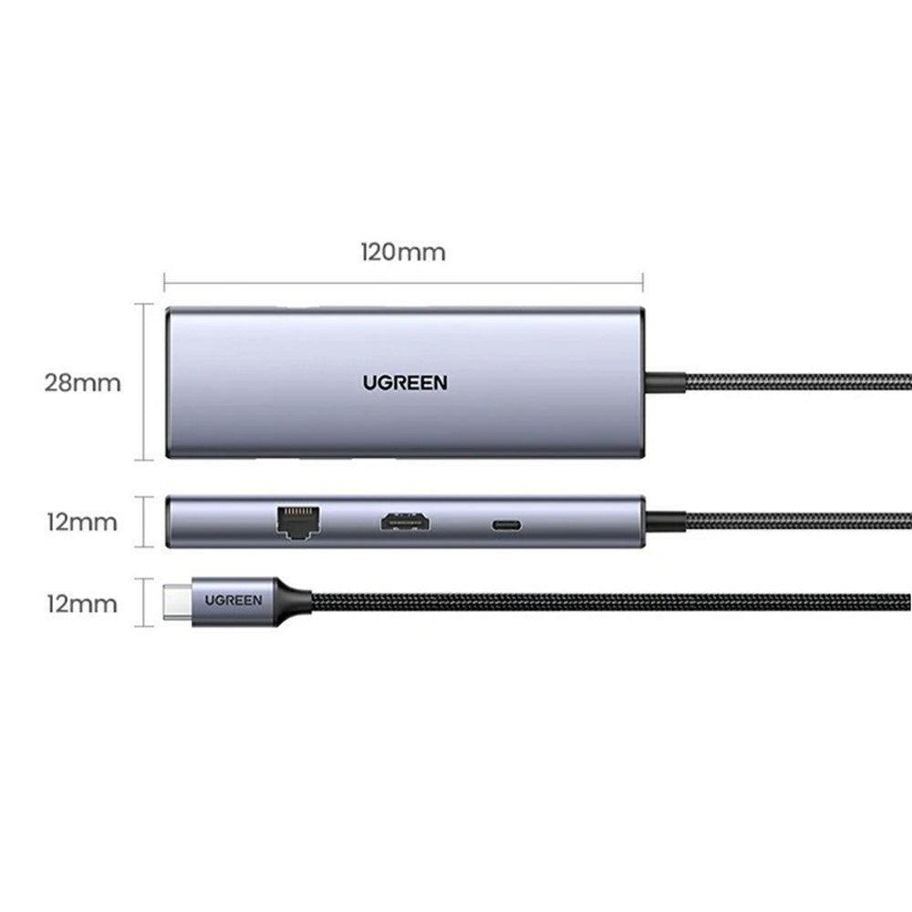 UGREEN 15375 USB-C Hub 9 in 1 Type C Docking Station 4K / 60Hz HD PD 100W Fast Charging for Laptop