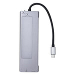 2605 USB 3.2 Hub 8-i-1 Type-C Dockingstation Kortlæser 4K HD M.2 NVMe Kabinet til Bærbar