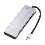 2605 USB 3.2 Hub 8-i-1 Type-C Dockingstation Kortlæser 4K HD M.2 NVMe Kabinet til Bærbar
